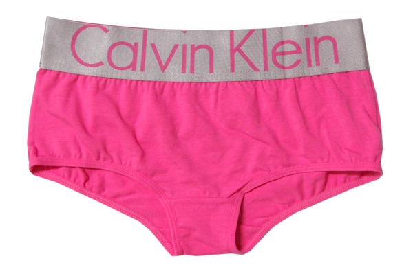 Boxer Calvin Klein Mujer Steel Blateado Rosa